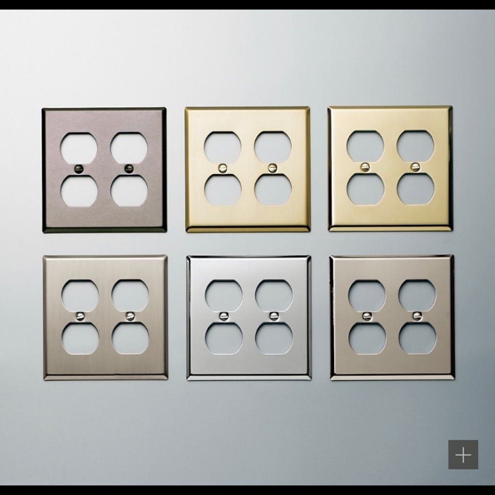RESTORATION HARDWARE switch plate lot